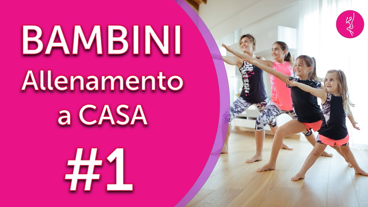 Ginnastica Bambini A Casa 1 Youtube