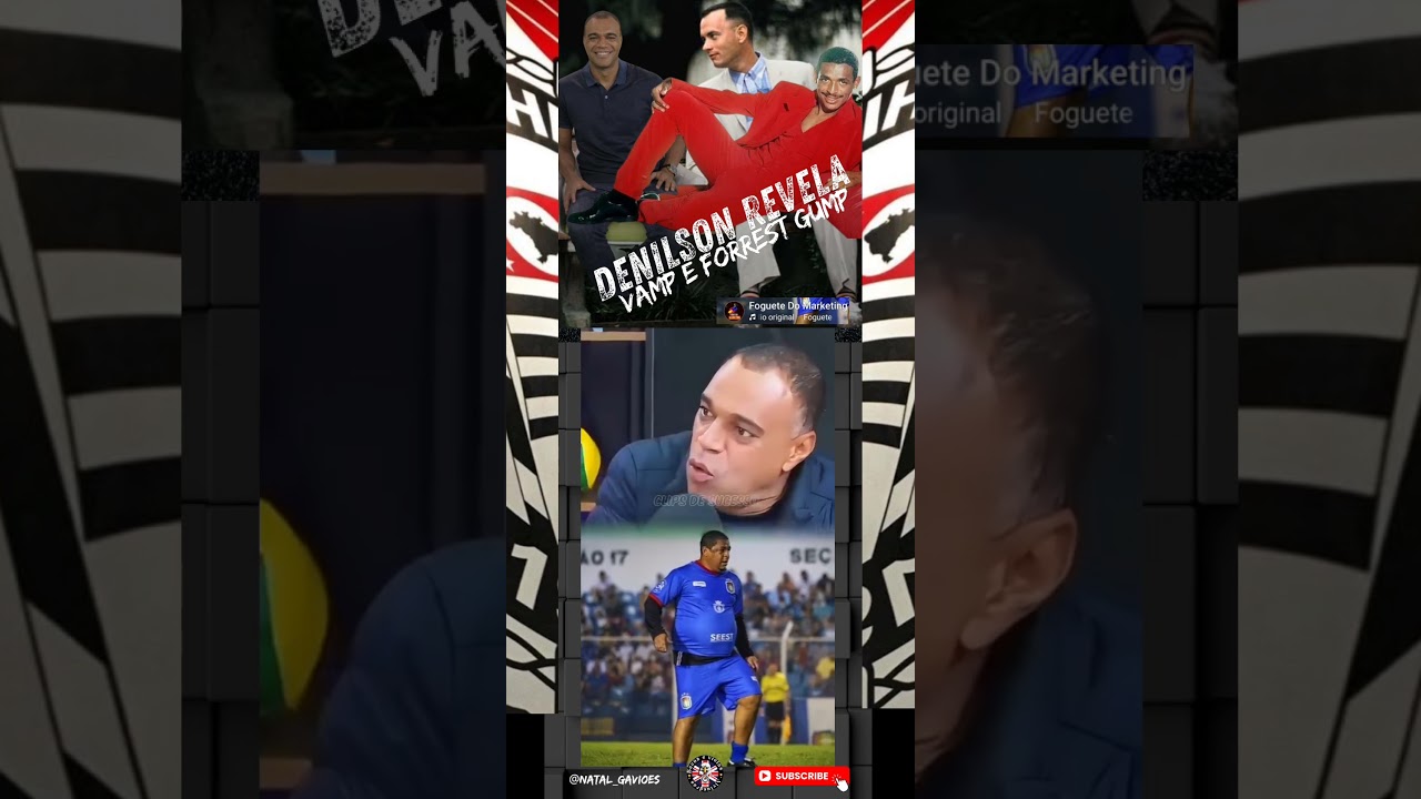 #vampeta seria #forrestgump ? segundo #denílsonshow sim 😂🤣