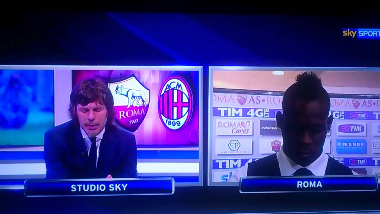 Balotelli a Marocchi: Non capisci niente di calcio