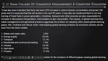 B.B.A SEM-1 ENVIRONMENTAL SCIENCE U3 PART-III BY PROF. BHARTI PARMAR