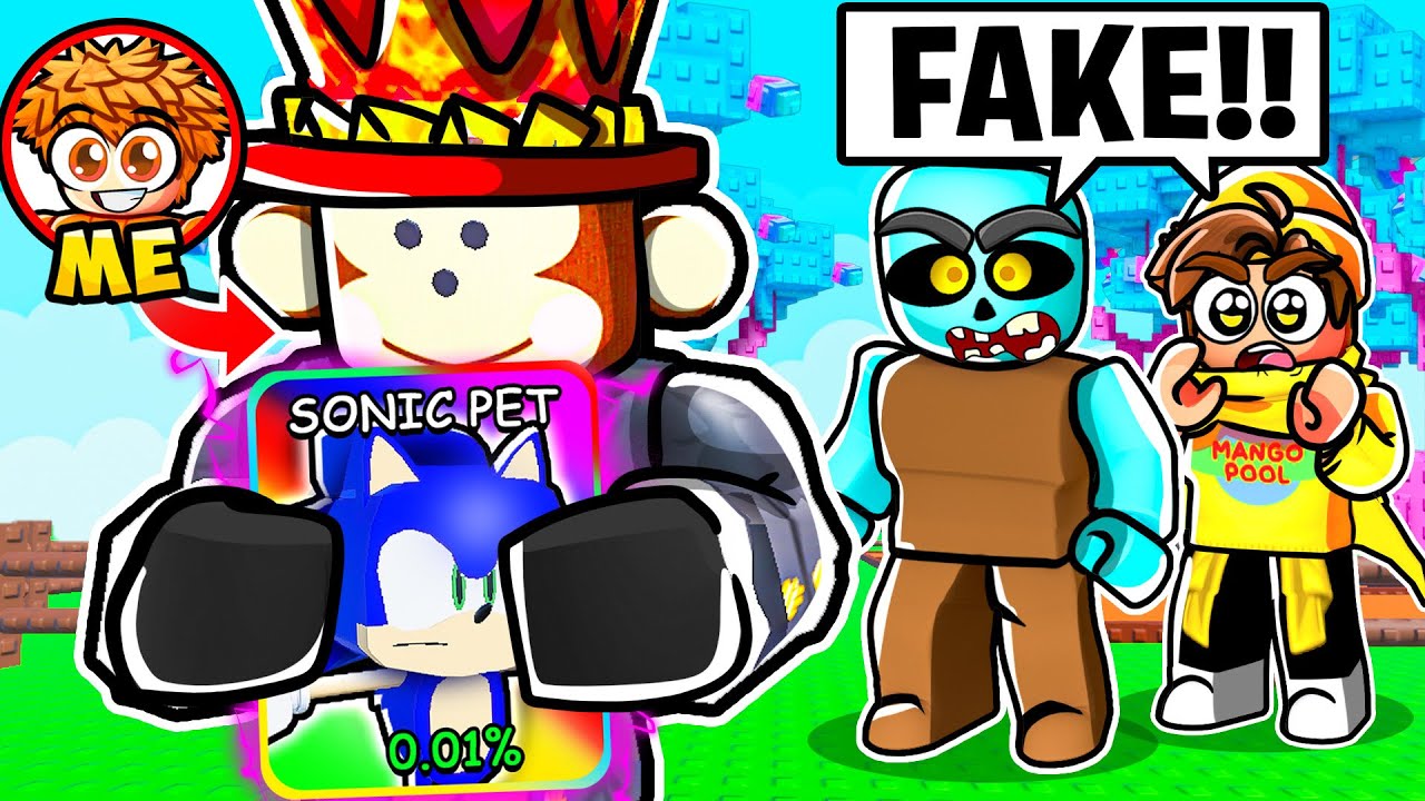 The OWNER Let me use his Account to TROLL MY FRIENDS in Grow a Garden!