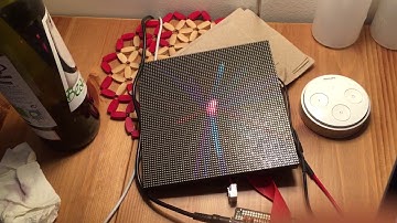 LED Matrix Raspberry pi Node.js Canvas Node-RED