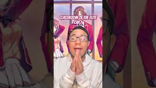 Prueba de la isla… Y yo no podría estar más emocionado😱 #classroomoftheelite #ayanokoji #reaction