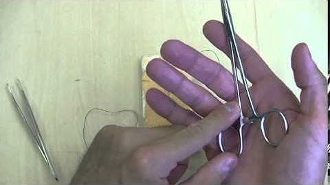 Palming the Needle Driver