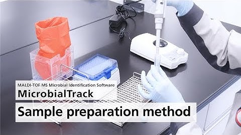 [MALDI] Sample prep for MicrobialTrack