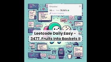 3477. Fruits Into Baskets II [Easy] | Leetcode Daily | 8-4-25