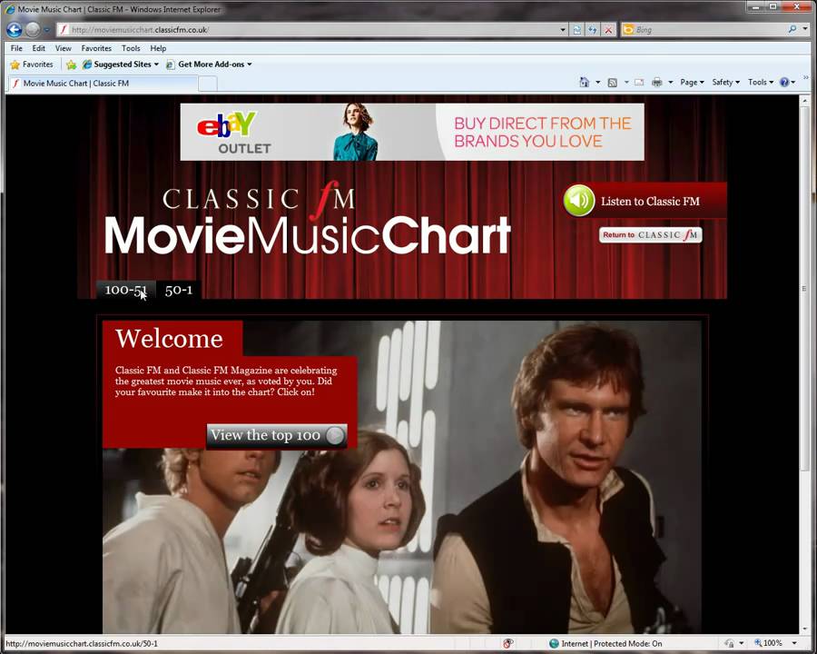 Classic Fm Film Music Chart