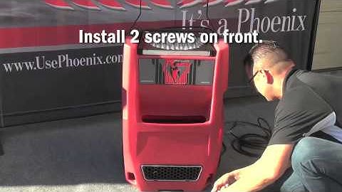 Phoenix R125 / R150 - Replacing Front Cover