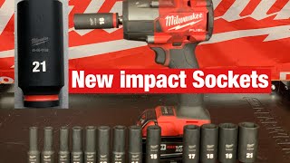 New Milwaukee Impact Sockets - Shockwave Technology = New Shockwave Impact Sockets From Milwaukee