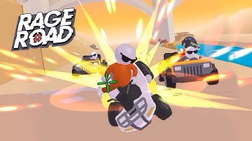 Rage Road Gameplay (Android, iOS) | Rage Road Car Shooting Game Part(15)