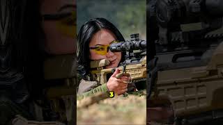 Top 5 Camouflaged Sniper Rifles #shorts