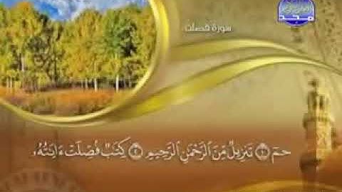Surah Fussilat Maher Al Muaiqly /سورة فصلت كاملة ماهر المعيقلي