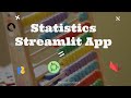 Statistics Calculator with Python & Streamlit | Perform Key Statistical Tests Online!