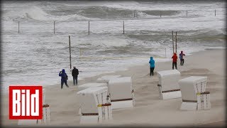 Sturm Sebastian auf Wangerooge - Tote in Norddeutschland