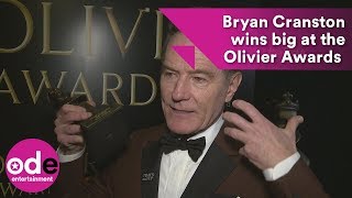 bryan cranston wins big at the olivier awards 2018