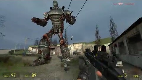 GMod: Liberty Prime VS. The Combine!!