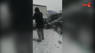 Qar Bakini İfli̇c Etdi̇. Yollar Bağlandi. Qəzalar Baş Verdi̇