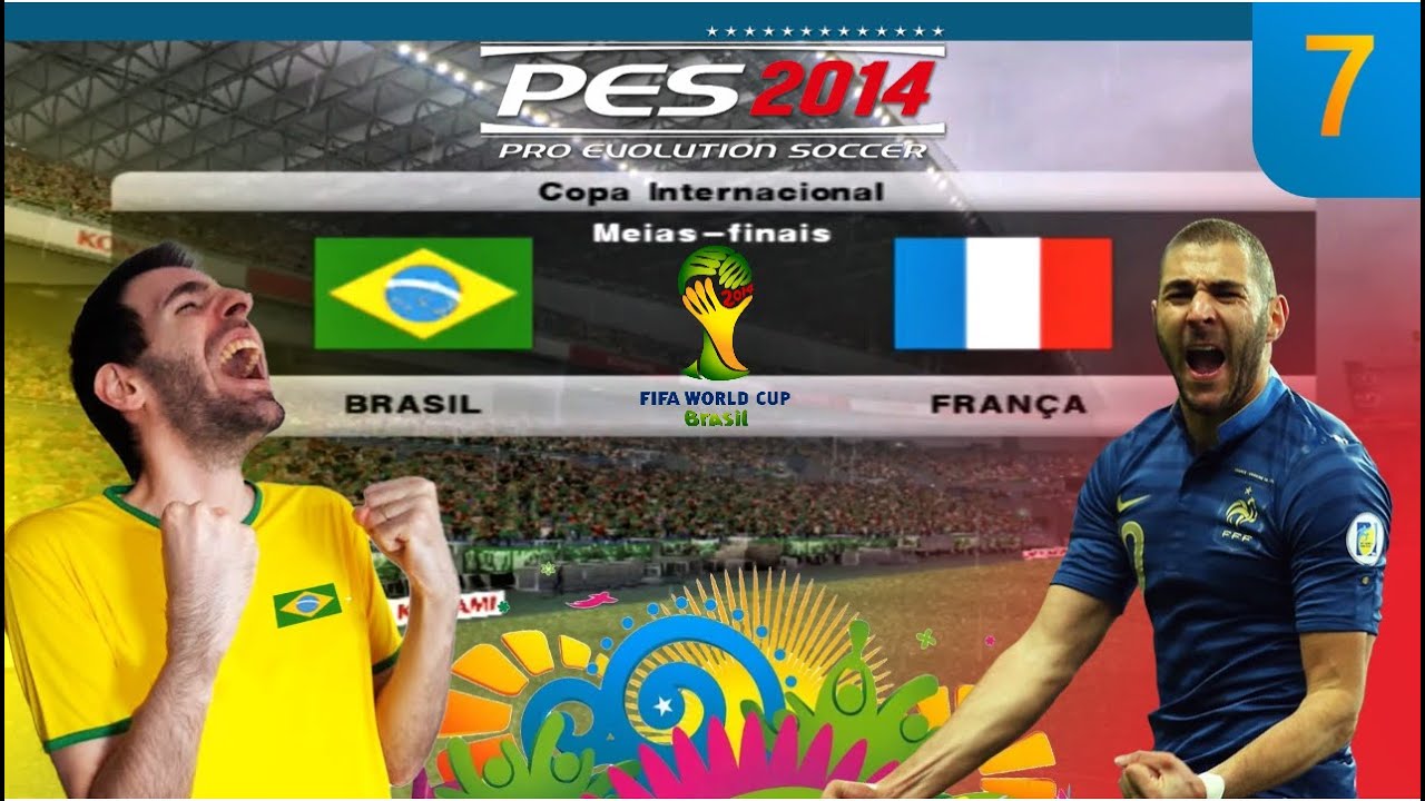 Brasil vs Portugal Copa Do Mundo - PES 2014 - SEMI FINAL 