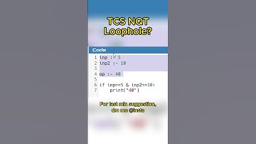 TCS NQT Loopholes 2025 😲😲#TCS #NQT #Materials