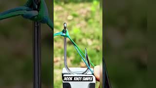 Hook knot simple, #fishing #knot #knots #fishingknot #simple