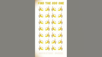 Find The Odd One #emojichallenge #spotthedifference #viral #shorts #trending