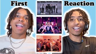 REACTING To KPOP for the FIRST TIME!!😱🔥 | (BLACKPINK, BTS, STRAYKIDS, TREASURE, SEVENTEEN)