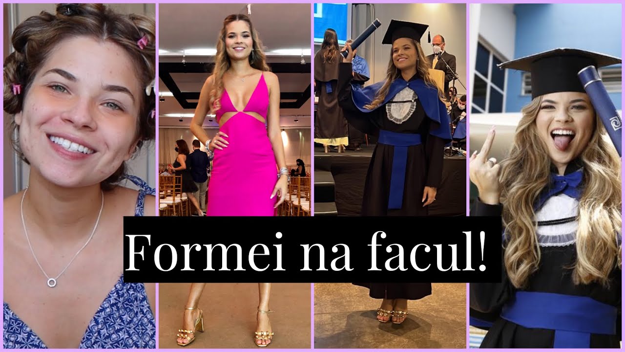 SE ARRUME COMIGO PARA MINHA FORMATURA!