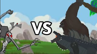 Kong and Zilla jr. vs Mecha-Siren head | AUTO RPG Anything