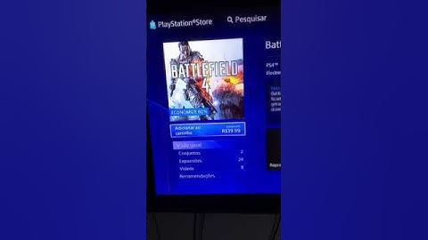 Erro na PSN Store - PS4