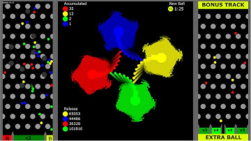 Multiply or Release - 4 Teams - Marble Race -  Algodoo #1
