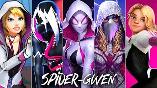 Evolution of Spider-Gwen (Ghost-Spider) in games