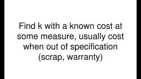 taguchi loss function pp 110 111 604 607