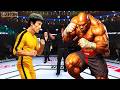 TRUE Bruce Lee vs Sagat REMATCH EA Sports UFC 5