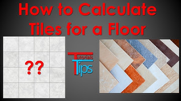 How to Calculate Number of Tiles required for a Flooring