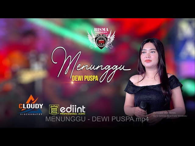 DEWI PUSPA - MENUNGGU (OFFICIAL LIVE MUSIC) - PUTRA BISMA class=