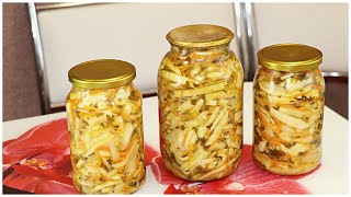 Салат из кабачков на зиму. Он самый вкусный