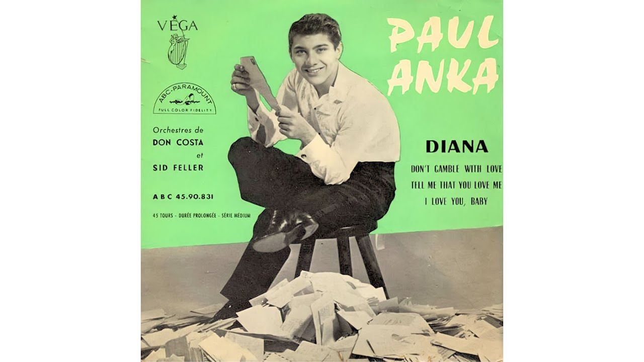 未使用 Paul Anka Vintage Years 1957 - 1961 Unused Paul Anka