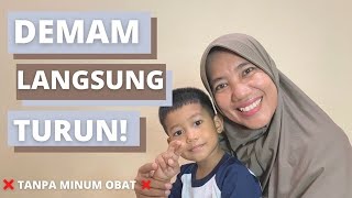 Cara Mudah Mengatasi Demam Pada Anak Dengan Totok Punggung