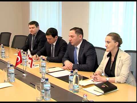 შს მინისტრი თურქეთის რესპუბლიკის ელჩს შეხვდა