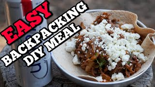 EASY Backpacking Meal | Barbacoa Tacos | Part 4 | DIY | 4K