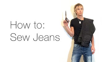 How to Sew Jeans from Scratch – Full Step-by-Step Tutorial