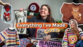 Everything I've Ever Crocheted and Knit (it's a lot...)