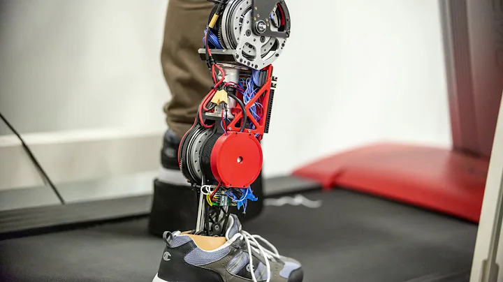 Space station motors make a robotic prosthetic leg more comfortable, extend battery life