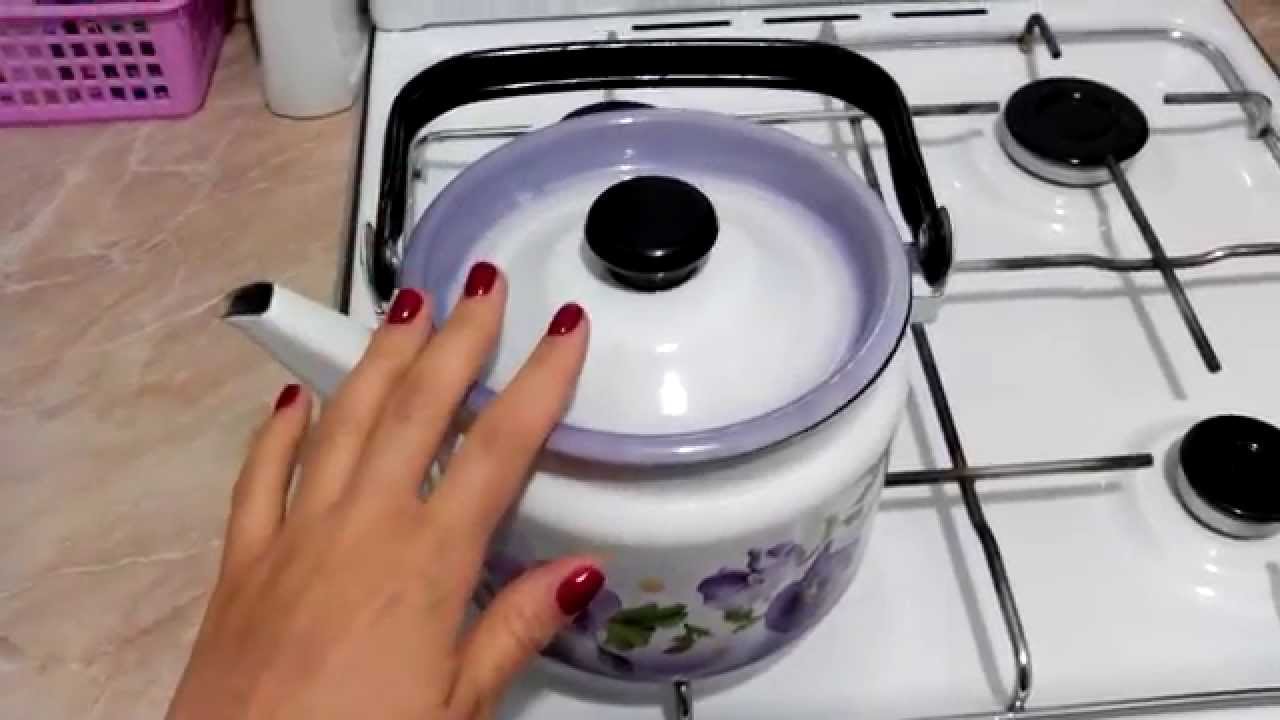 Как убрать накипь в чайнике