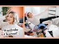 WARDROBE CLEAR OUT & MY NEW HAIR! | Laura Bradshaw