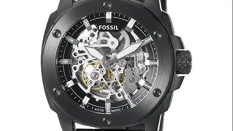 Fossil ME 3080 SKELETON Unbox