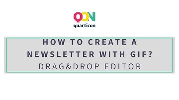 How to create a sale newsletter with GIF?