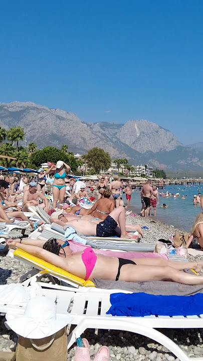 🇹🇷KEMER Beach Tour - Best Beach in Antalya Türkiye