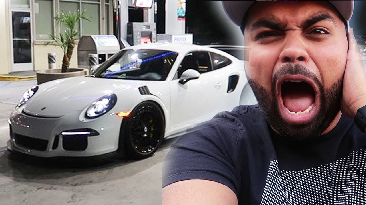 LOUDEST CAR IN THE WORLD DESTROYS OUR EAR DRUMS *Porsche 911 GT3RS