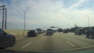 Driving from Fort Lauderdale to Miami, Florida on Interstate 95